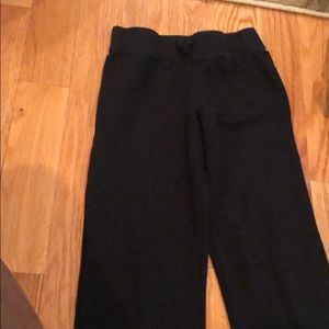 kids black sweat pants